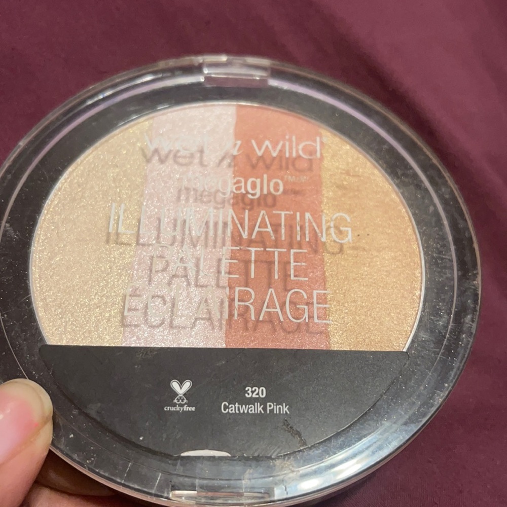 Wet n Wild Mega Glow Illuminating palette : Catwalk